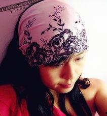 头像欧美女头巾图片