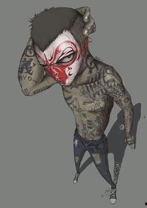 欧美纹身猴子图片大全,灵动猴王，纹身艺术新风尚